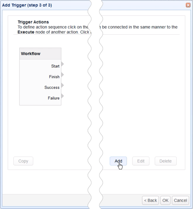 add new trigger action 2