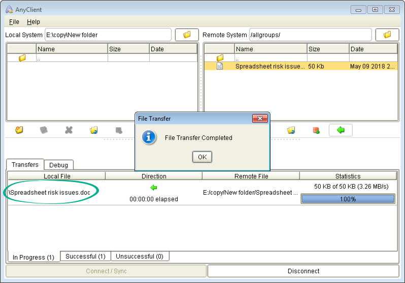 maria download mft server